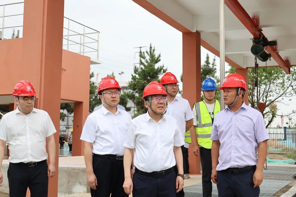 公司黨委書記、董事長李明華一行到姜堰項目、成都區(qū)域項目檢查指導工作.jpg
